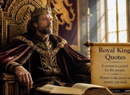 Royal King Quotes: About Duty, Power & Legacy