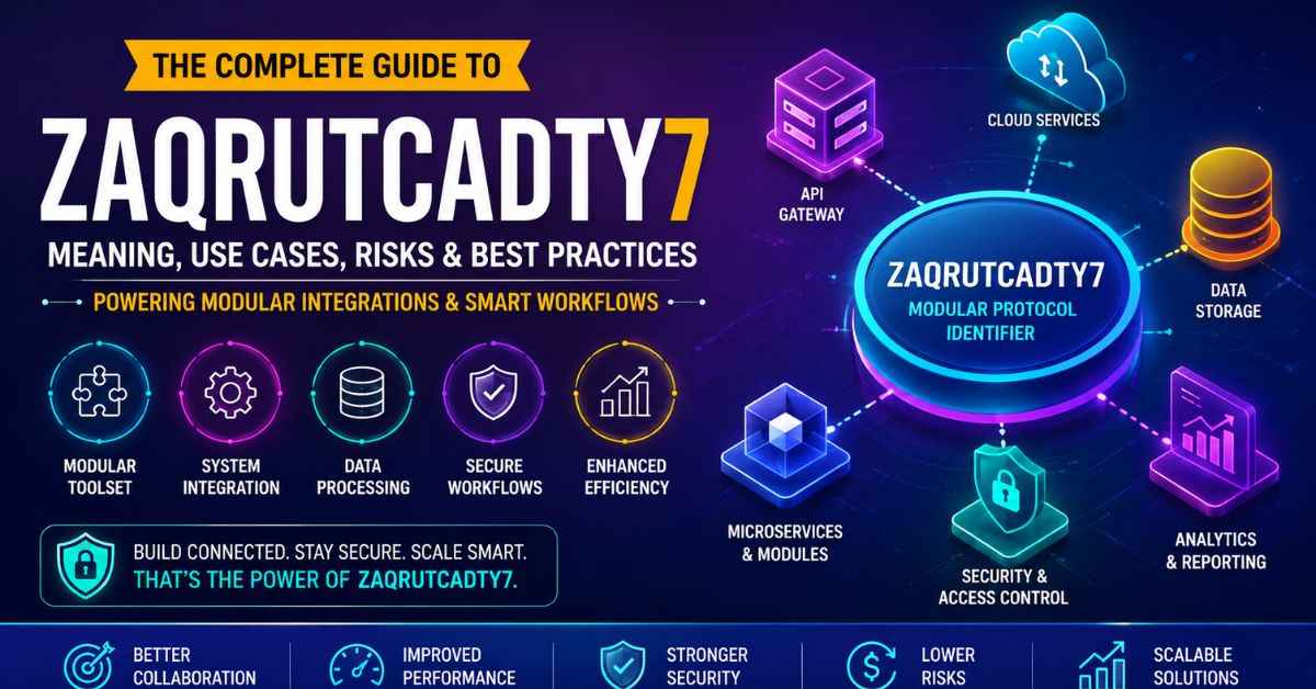 Zaqrutcadty7: Meaning, Use Cases and Safety