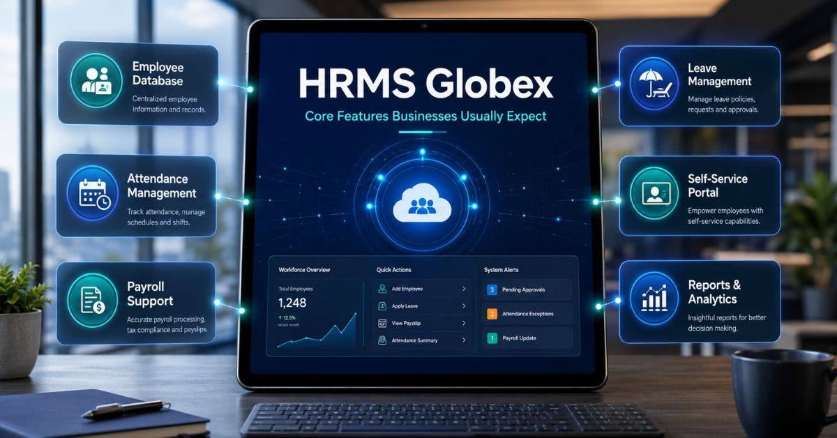 HRMS Globex: Guide for Smarter HR Management