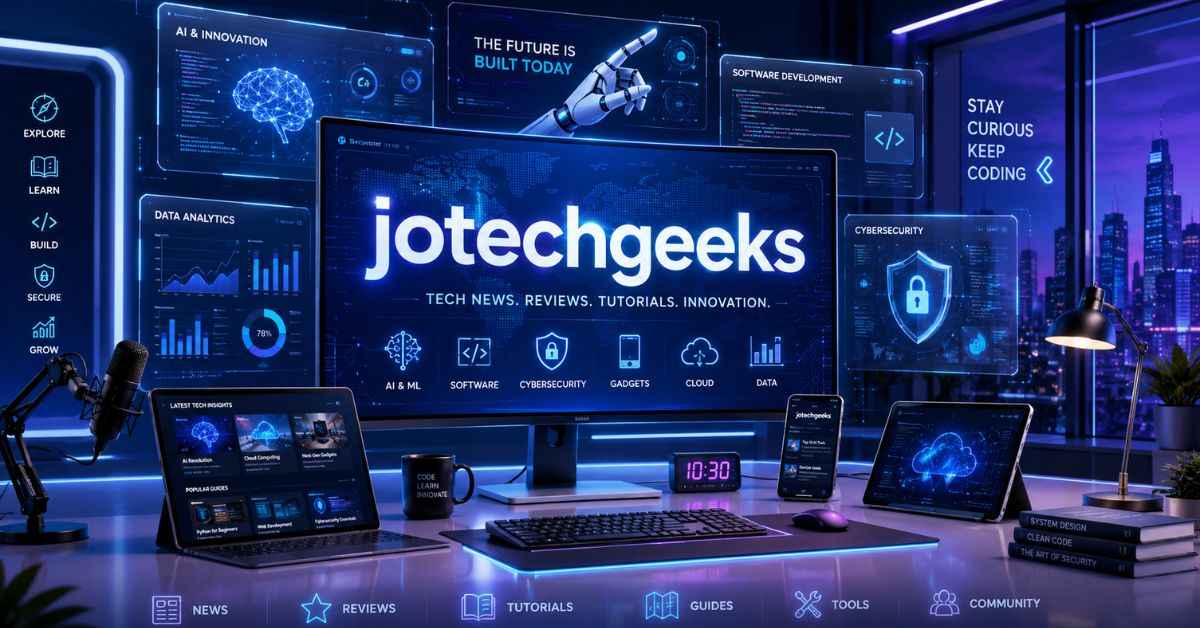 jotechgeeks Guide: Tech News and Digital Trends