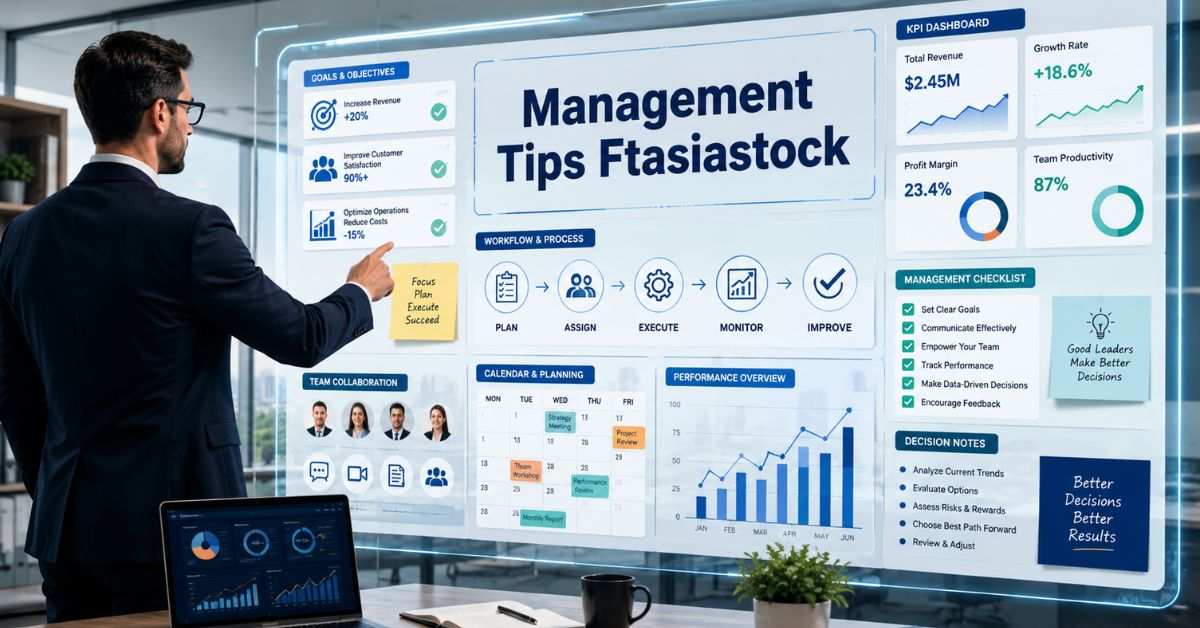 Management Tips Ftasiastock: Guide for Leaders