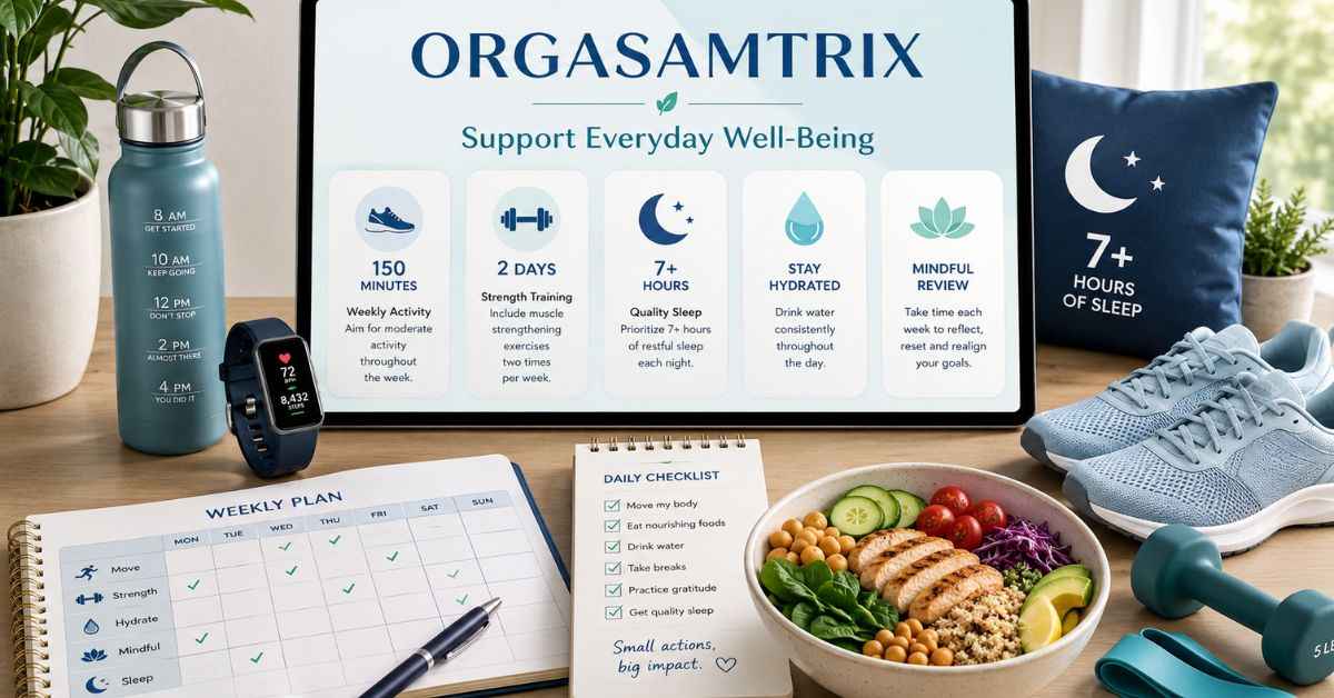 Orgasamtrix: Health, Wellness and Lifestyle Guide