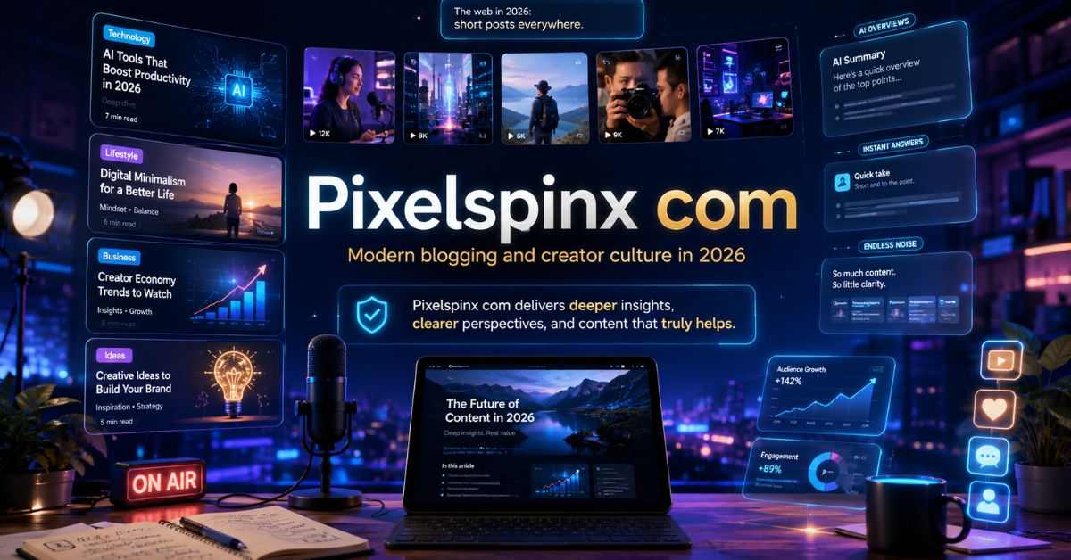 Pixelspinx com Guide: Digital Content Hub 2026